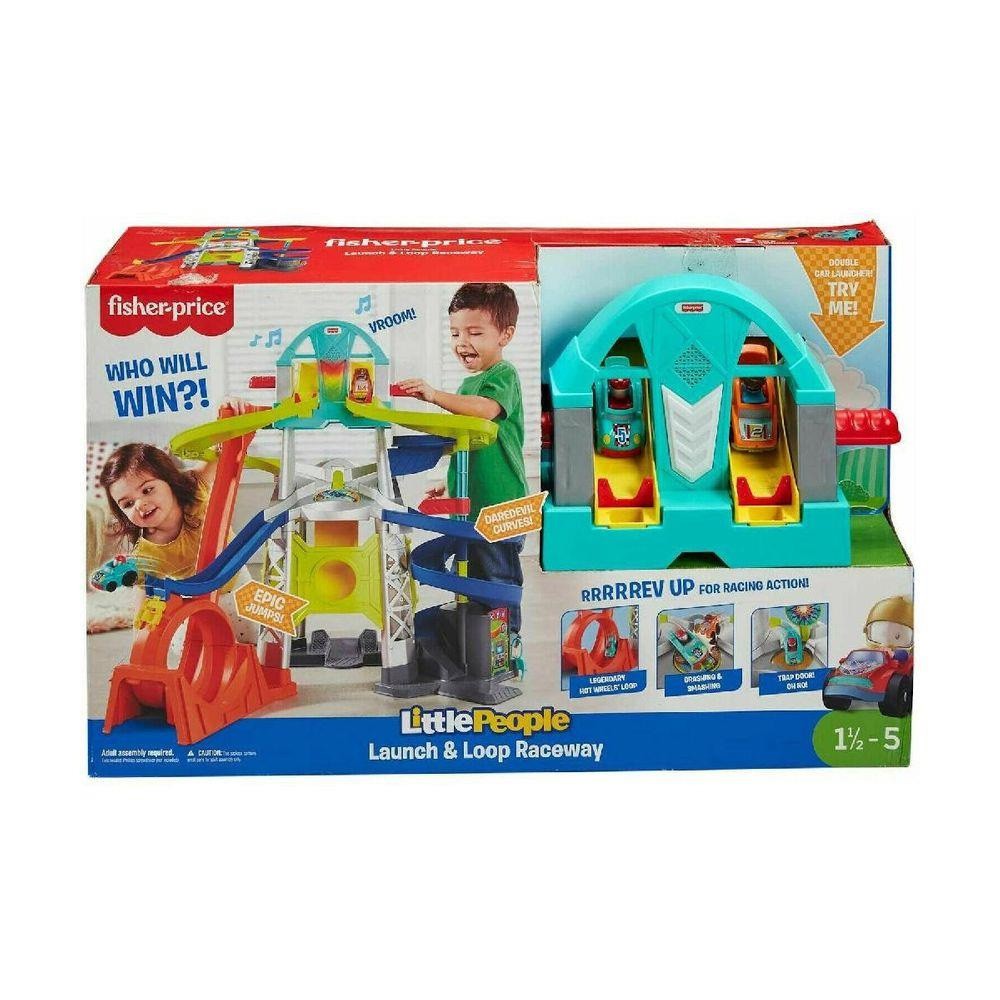 Pista Fisher Price com 2 carrinhos - Desapegos de Roupas quase