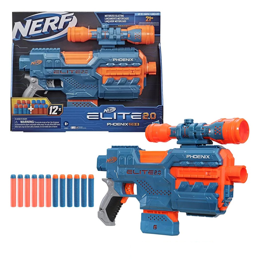 Lançador de Dardos - Nerf - Elite 2.0 - Commander - Hasbro