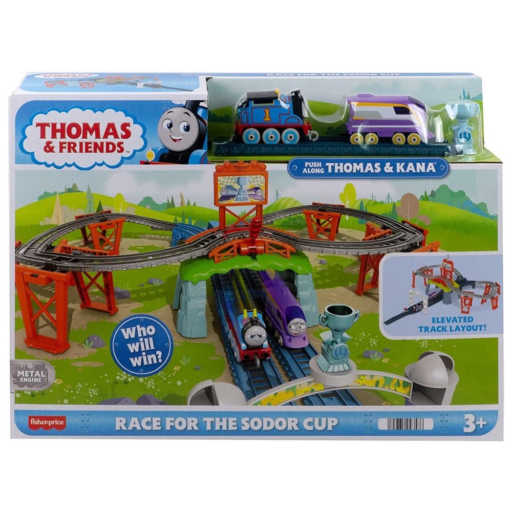 Pista Thomas Corrida Pela Taça Sodor - Fisher-Price - Mattel - Vals Magazine