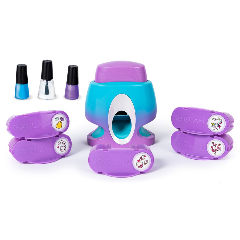 Conjunto para Pintura de Unhas - Go Glam - Carimbo de Unhas