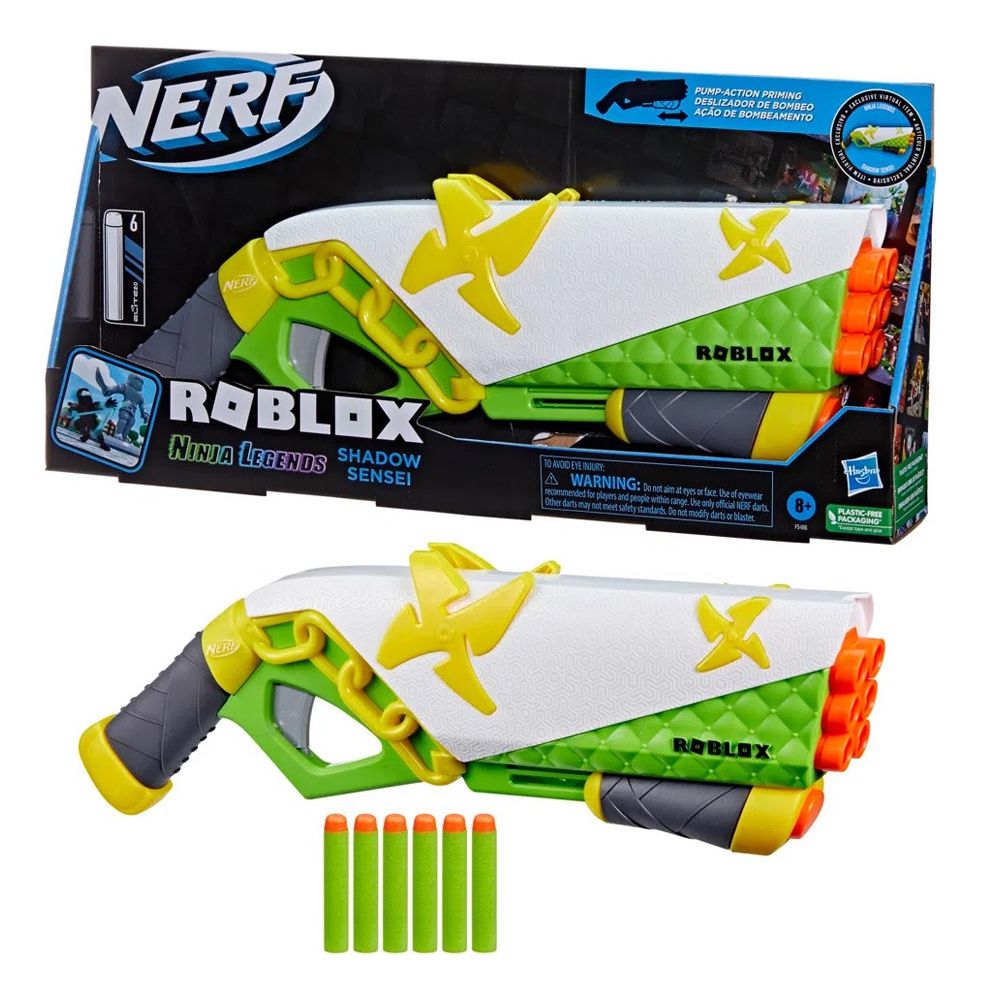 Lançador de Dardos Nerf Roblox Adopt Me BEES Blaster Hasbro F2487