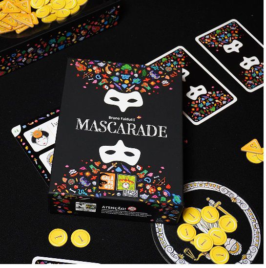 Mascarade Gruta BSB Board Games, Card Games, Quadrinhos e Mangás
