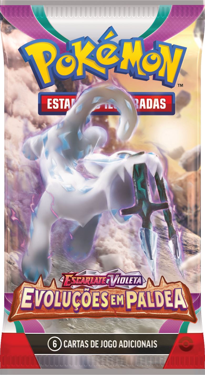 Booster Box Evoluções em Paldea Cartas Pokémon Tcg Copag