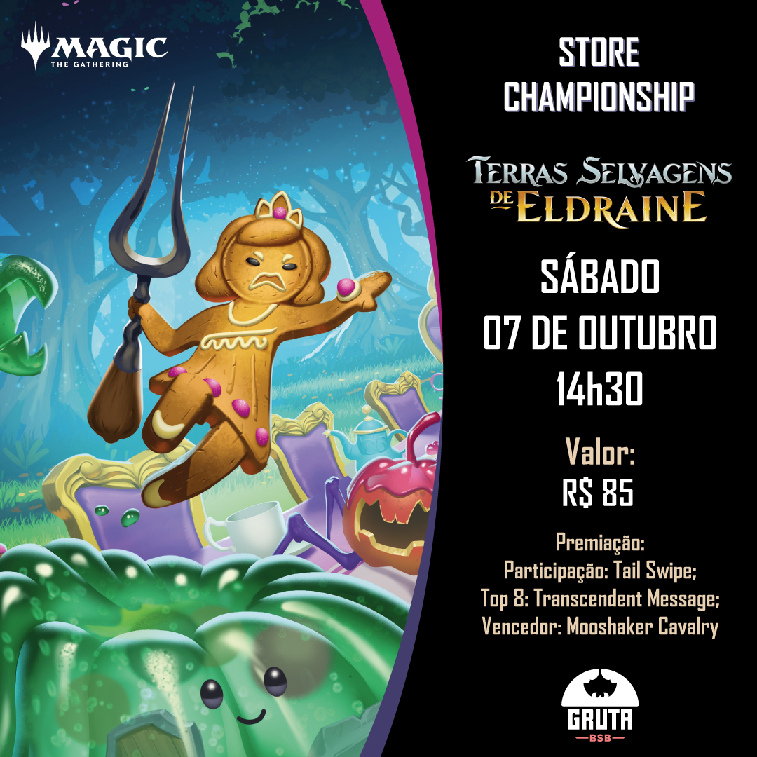 Draft Terras Selvagens de Eldraine - Store Championship - Gruta BSB - Board  Games, Card Games, Quadrinhos e Mangás