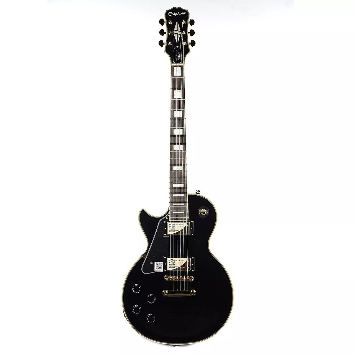 ギター Epiphone Les Paul Custom Pro Epiphone Les Paul Custom Pro, Ebony na Gear4Music.com