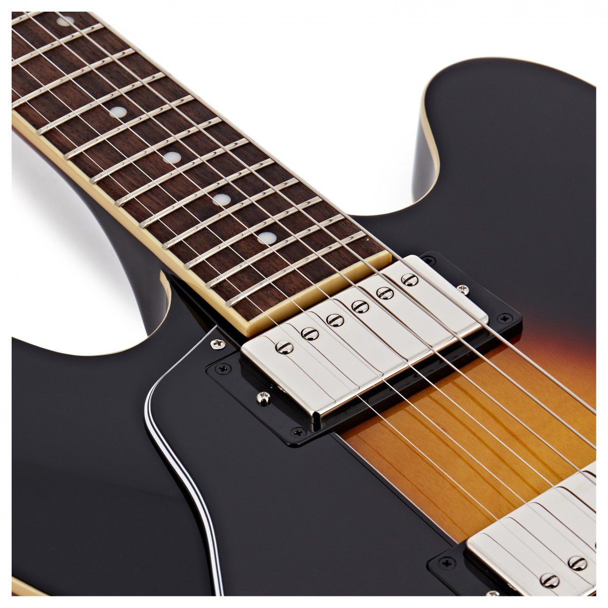 Guitarra Semi-Acústica Epiphone ES 335 Canhoto Sunburst - Bersoti
