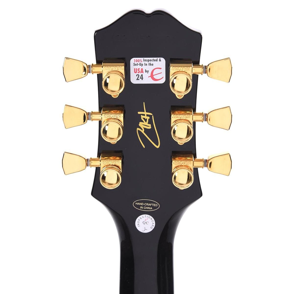 Guitarra Epiphone Matt Heafy Custom Les Paul Left Black | Bersoti