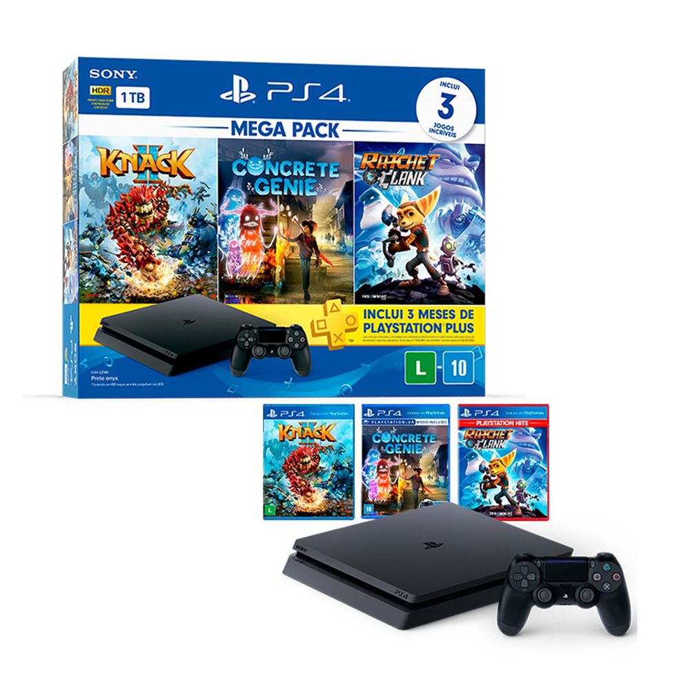 CONSOLE SONY PLAYSTATION 4 1TB