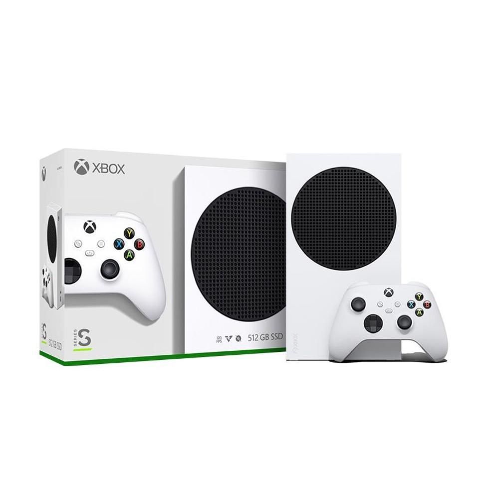 Console Xbox Microsoft Series S 512 GB, com 2 Controles Sem Fio