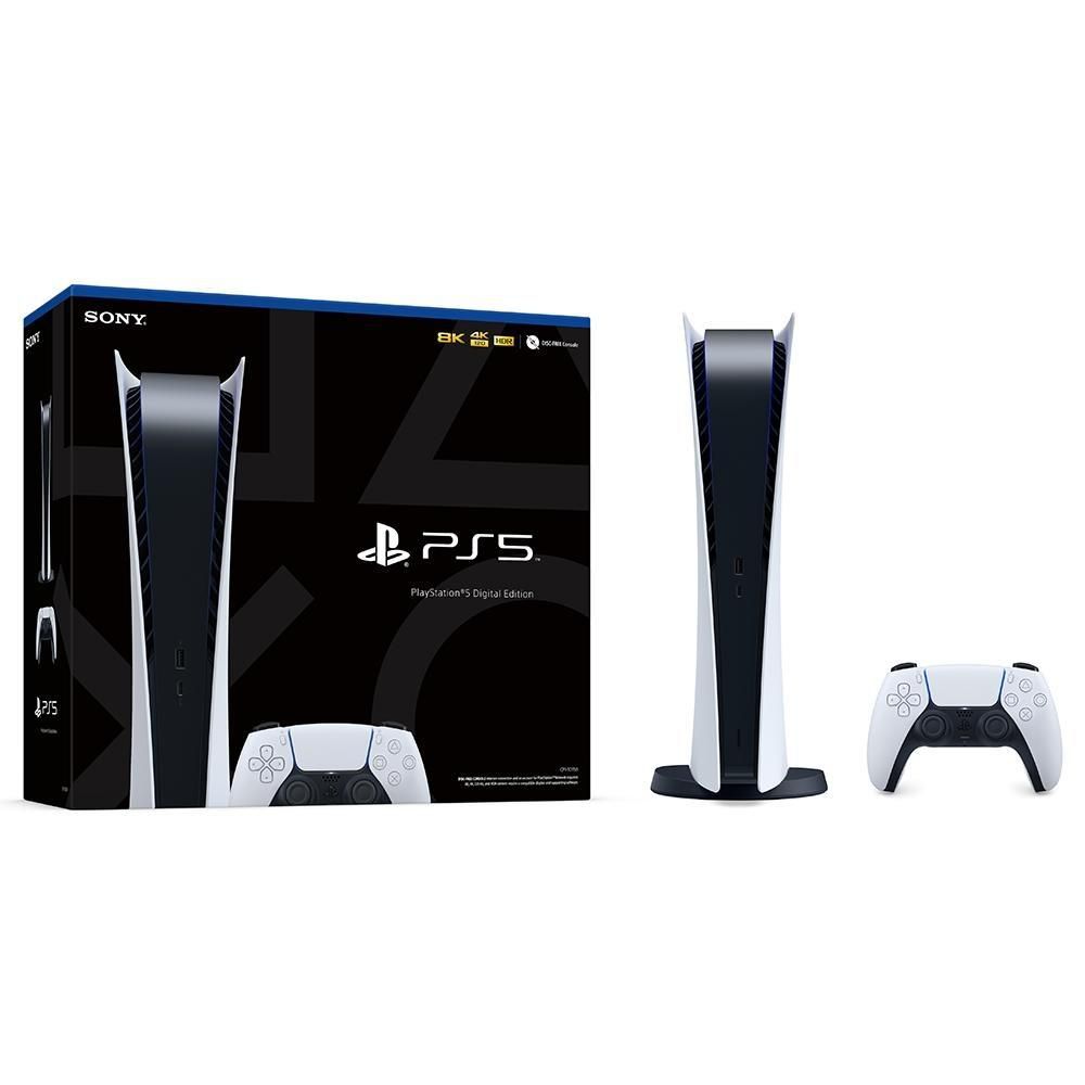 Controle Sem Fio Sony Playstation DualSense Edge para PS5 - Branco/Preto