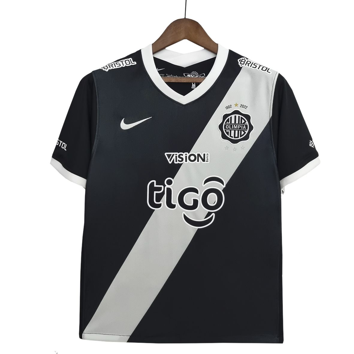 Camisa Olimpia do Paraguai Preta 22/23 Nike - Zeus Store