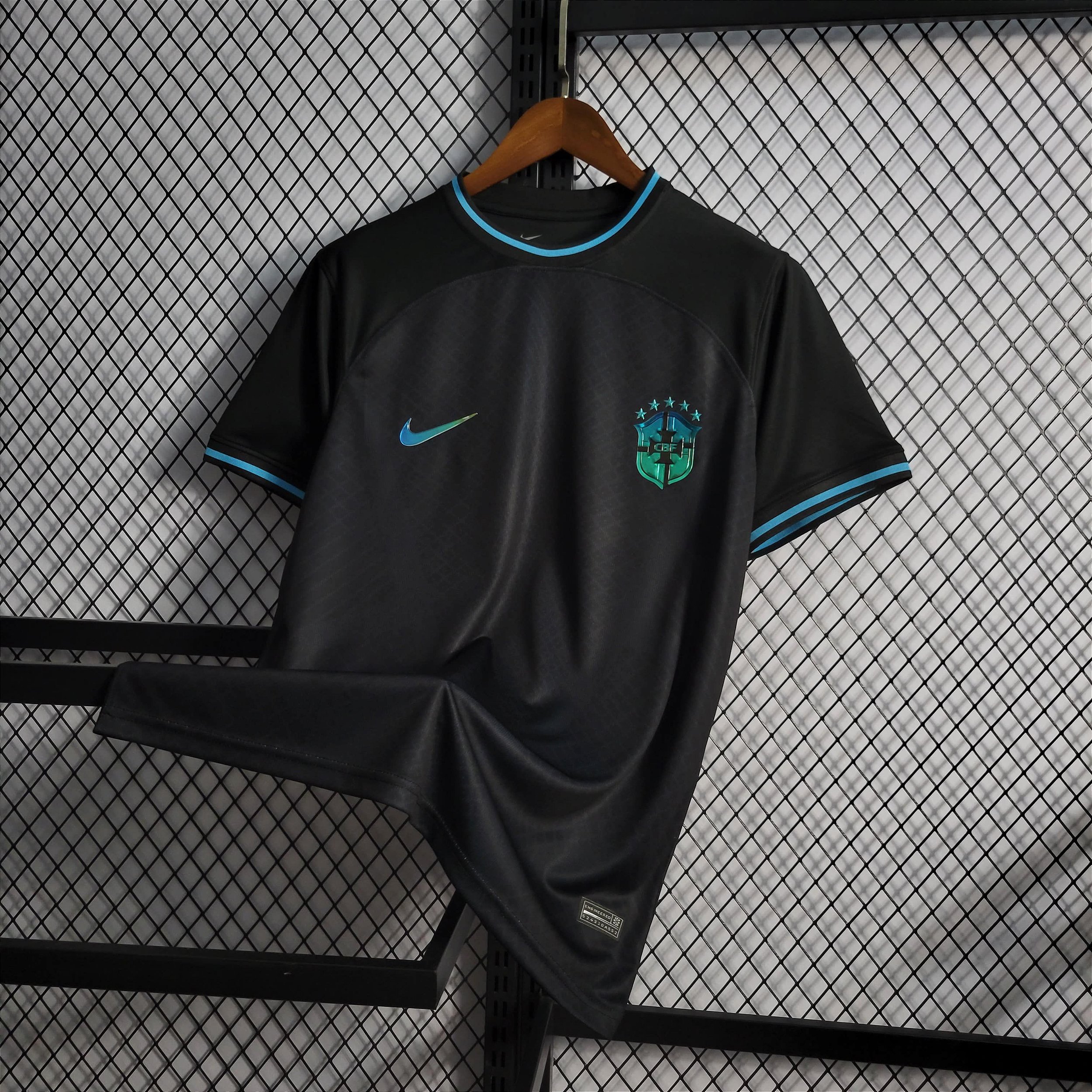 Camisa Seleção do Brasil Preta Nike - Zeus Store