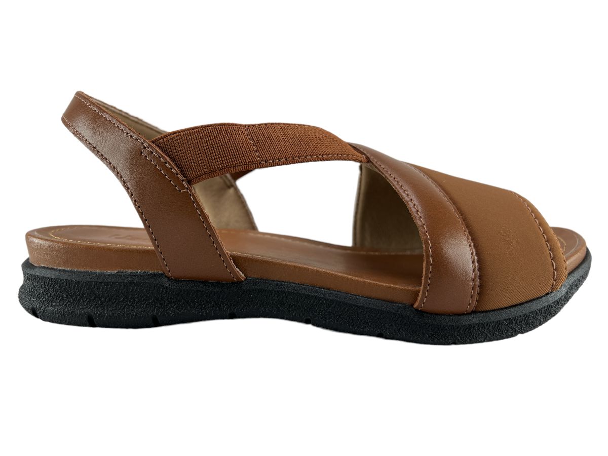 SANDALIA FEMININA USAFLEX PLATAFORMA AA3008006 CANELA Op o