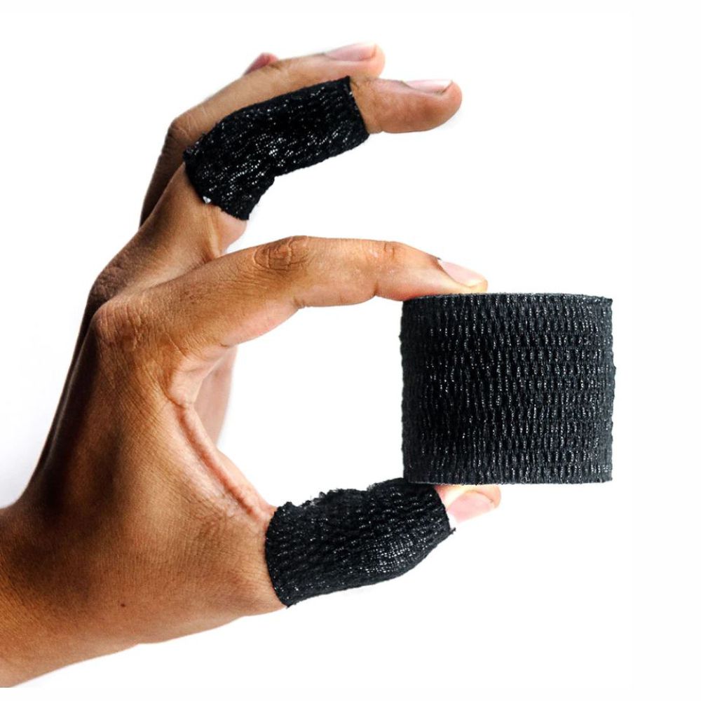 Guantes De Cuero Para Gimnasia JerkFit Raw Grips - 2 Dedos, Protección Completa De Palma, Para Cross Training Y Levantamiento