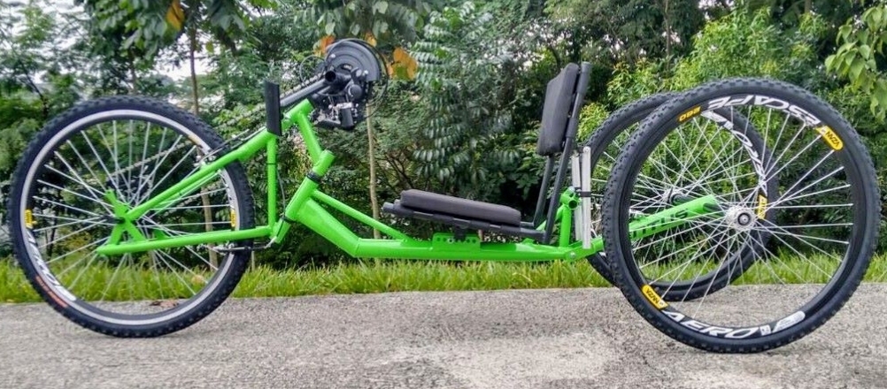 Bicicleta para Cadeirantes - Handbike Ventus Land Full - 27 marchas ...