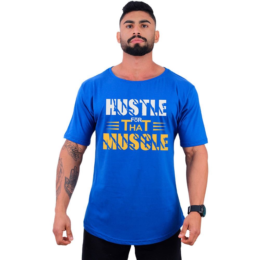 Camiseta Morcegão Masculina MXD Conceito Hustle For That Muscle - MXDAtacado