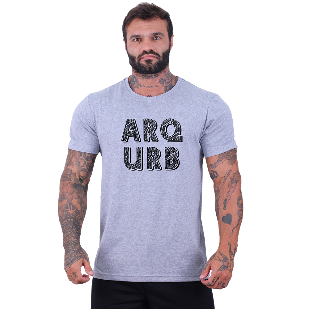 Camiseta Tradicional Universitária Arquitetura e Urbanismo - MXDAtacado