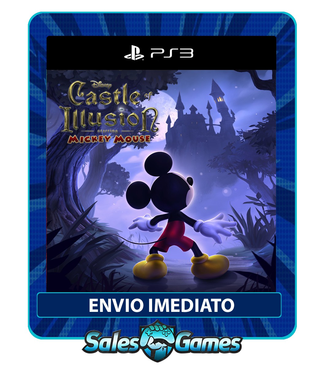 Castle Of Illusion Starring Mickey Mouse - Ps3 - Midia Digital - Sales Games