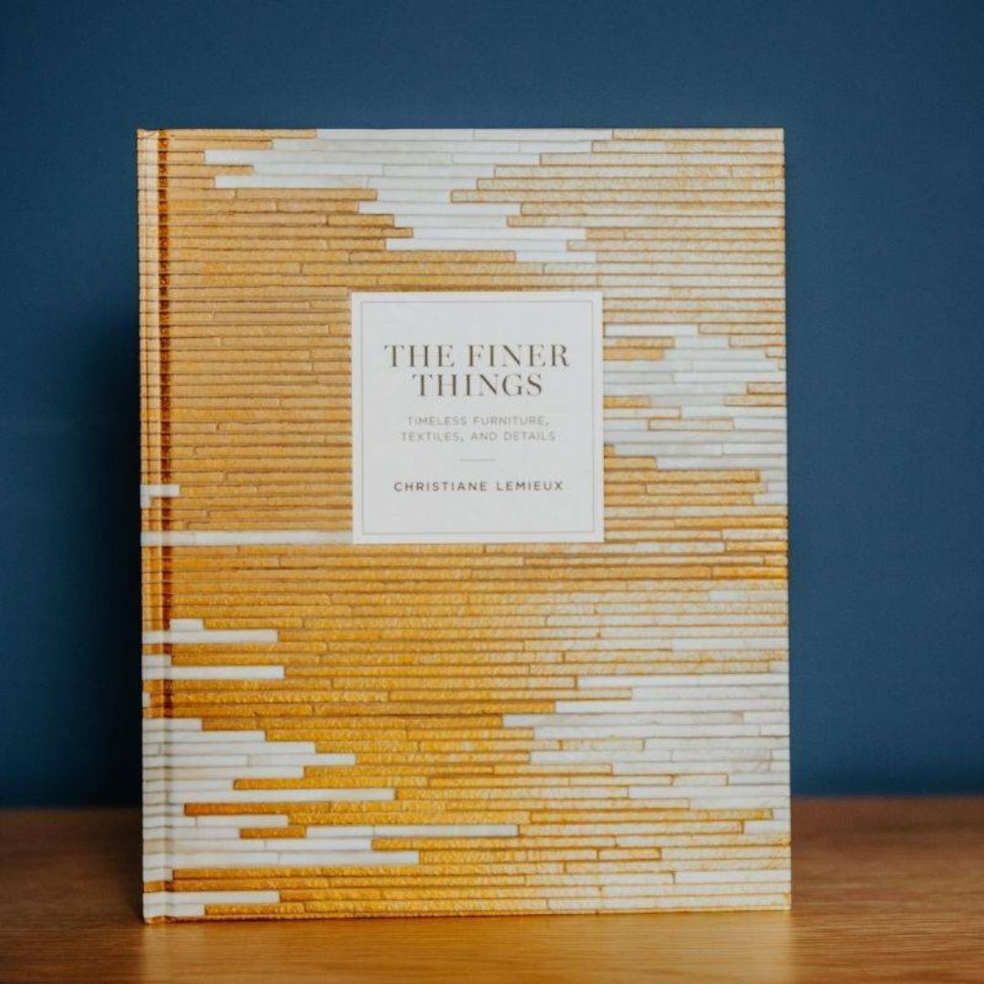 Livro The Finer Things: Timeless Furniture, Textiles, And Details