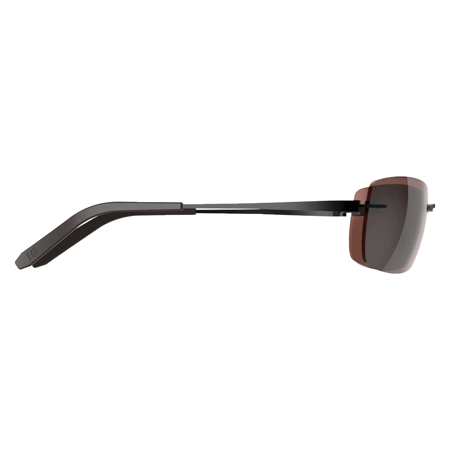 Óculos Bex Sunglasses FYNNLAND X Black / Brown / Silver - Texas Indian