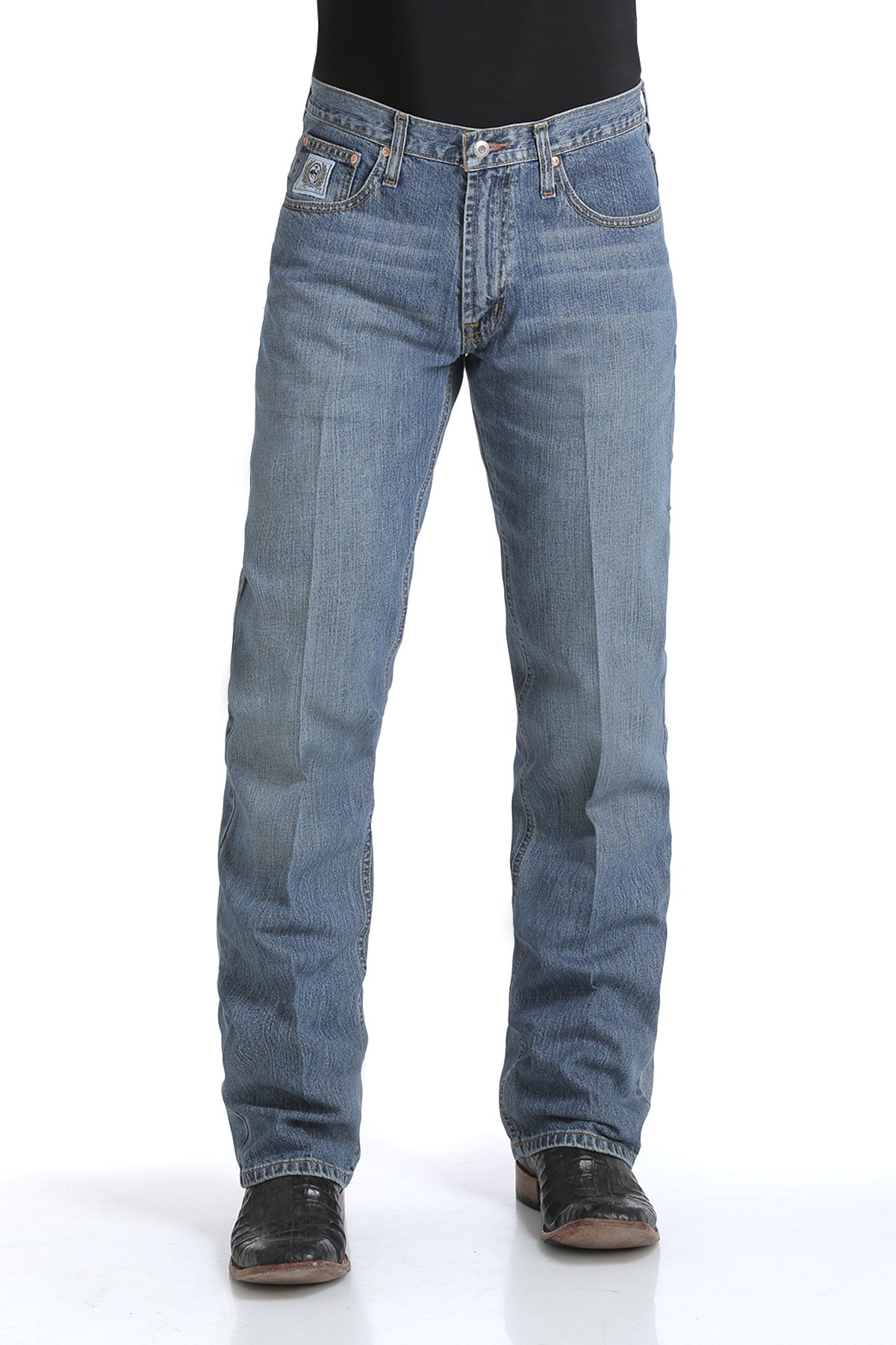 Calça Cinch White MB92834003 - Texas Indian