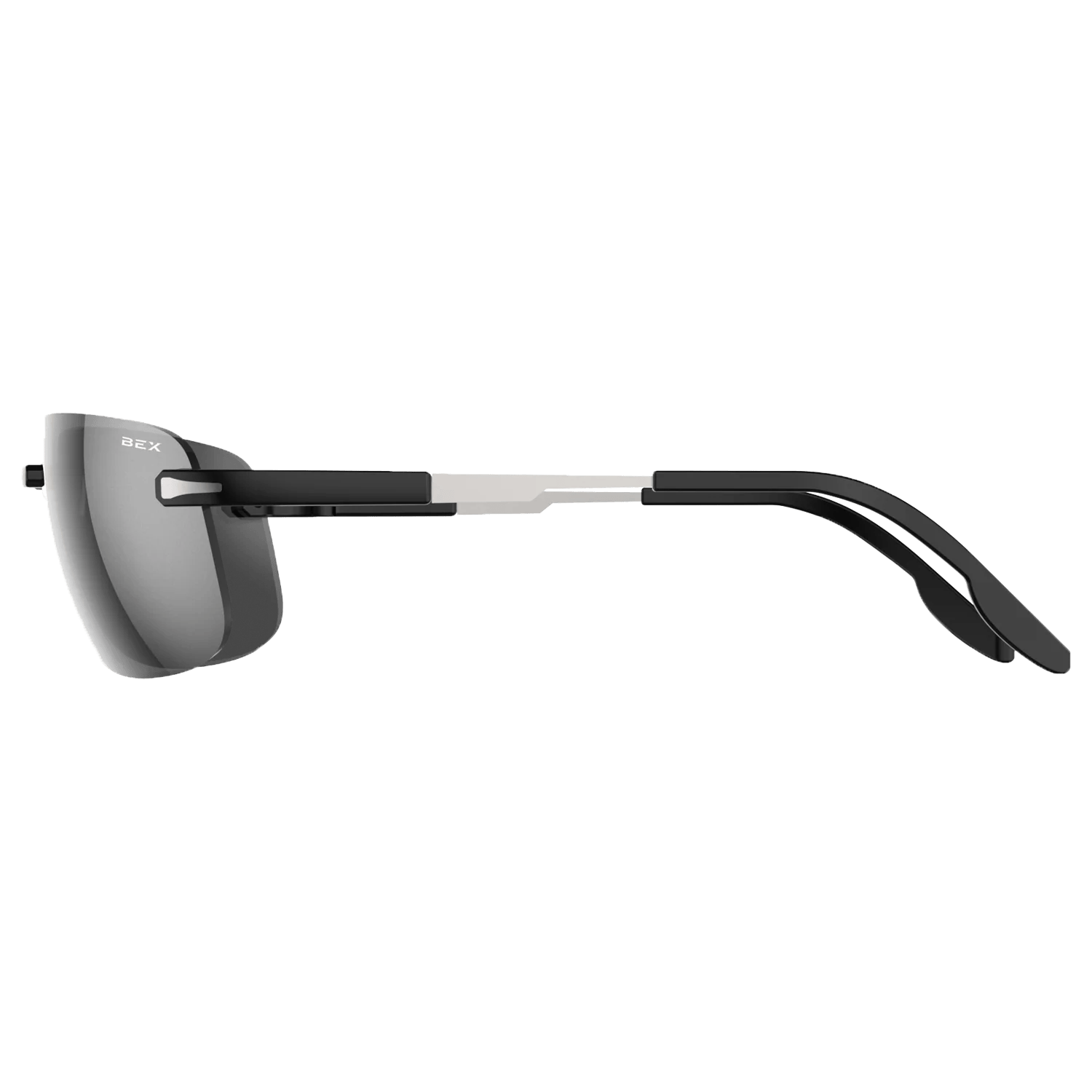 Óculos Bex Sunglasses BRACKLEY X Black / Gray / Silver - Texas Indian