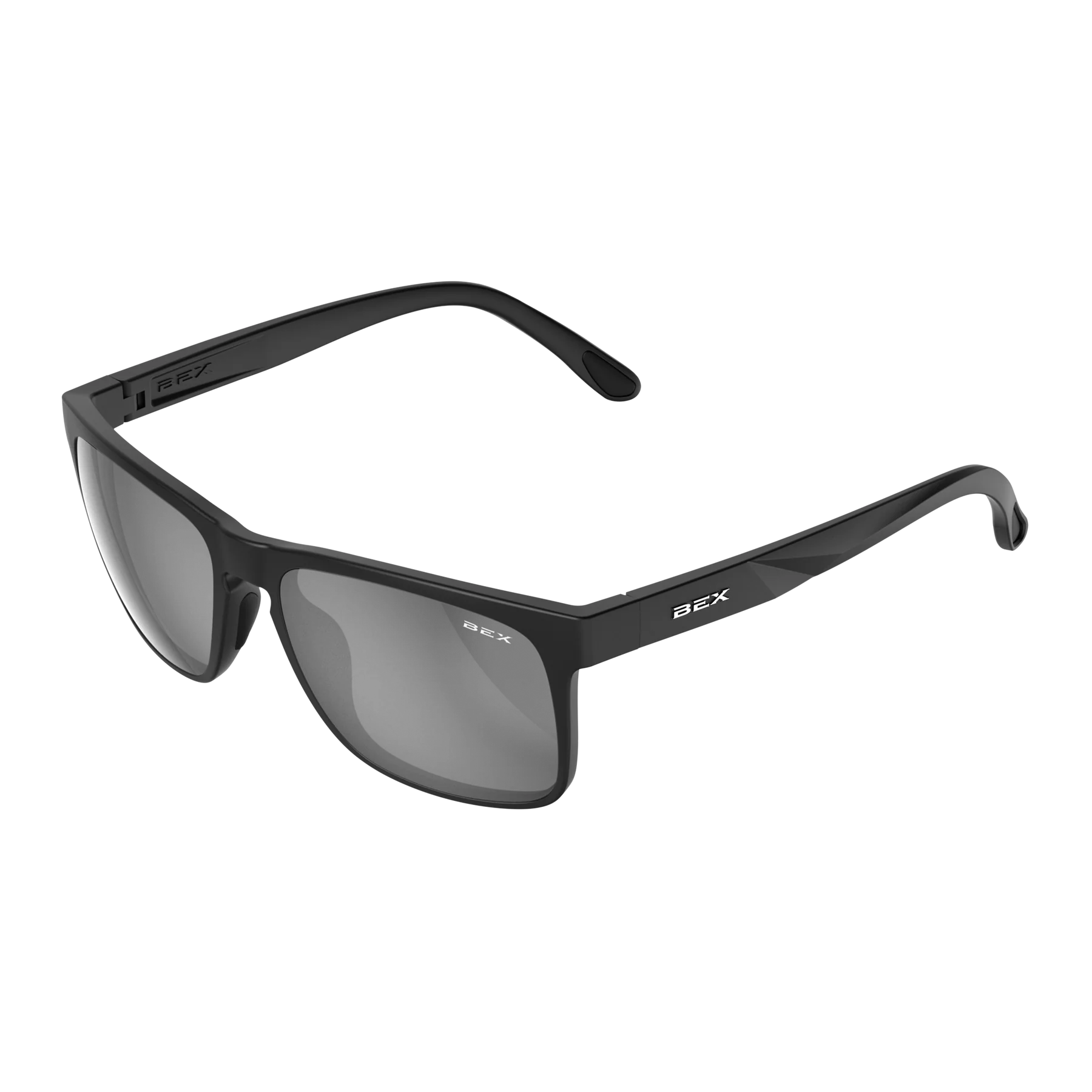 Óculos Bex Sunglasses JAEBYRD X-OTG Black / Gray / Silver - Texas