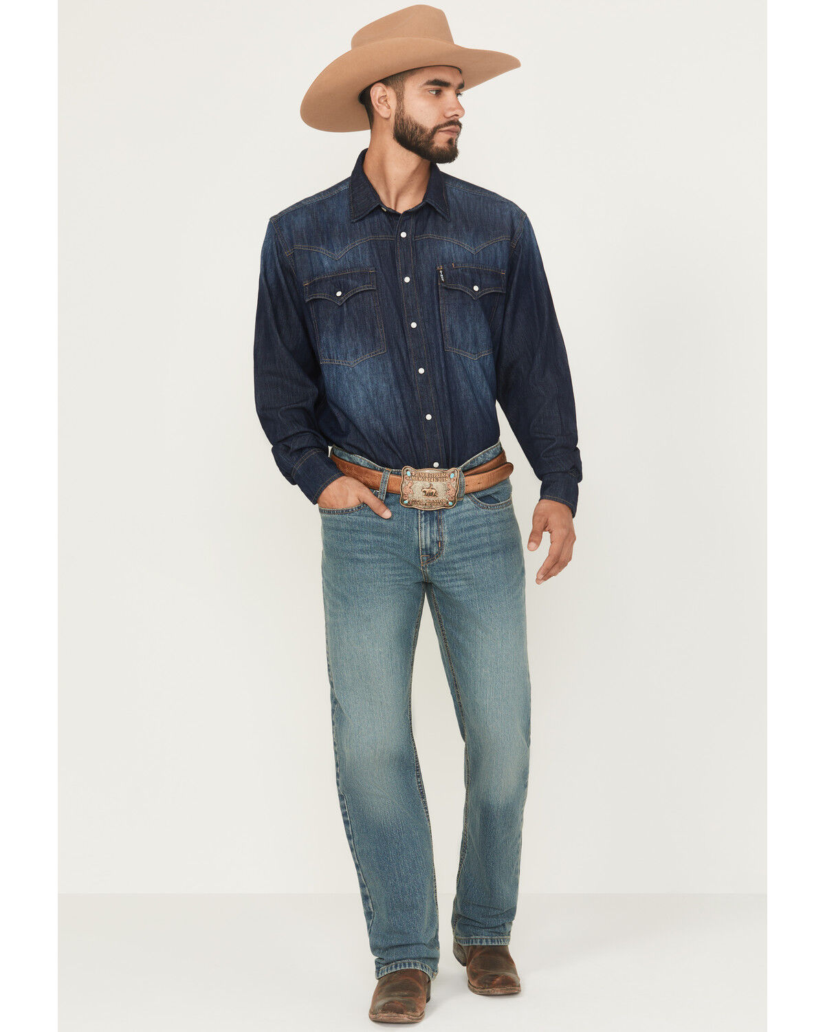 Calça Cinch Grant MB31337001 - Texas Indian