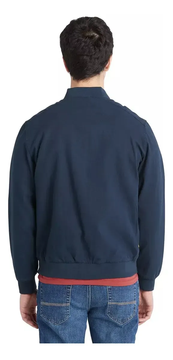 Jaqueta Timberland Marinho Com Zíper TB0A65D9 433 - Texas Indian
