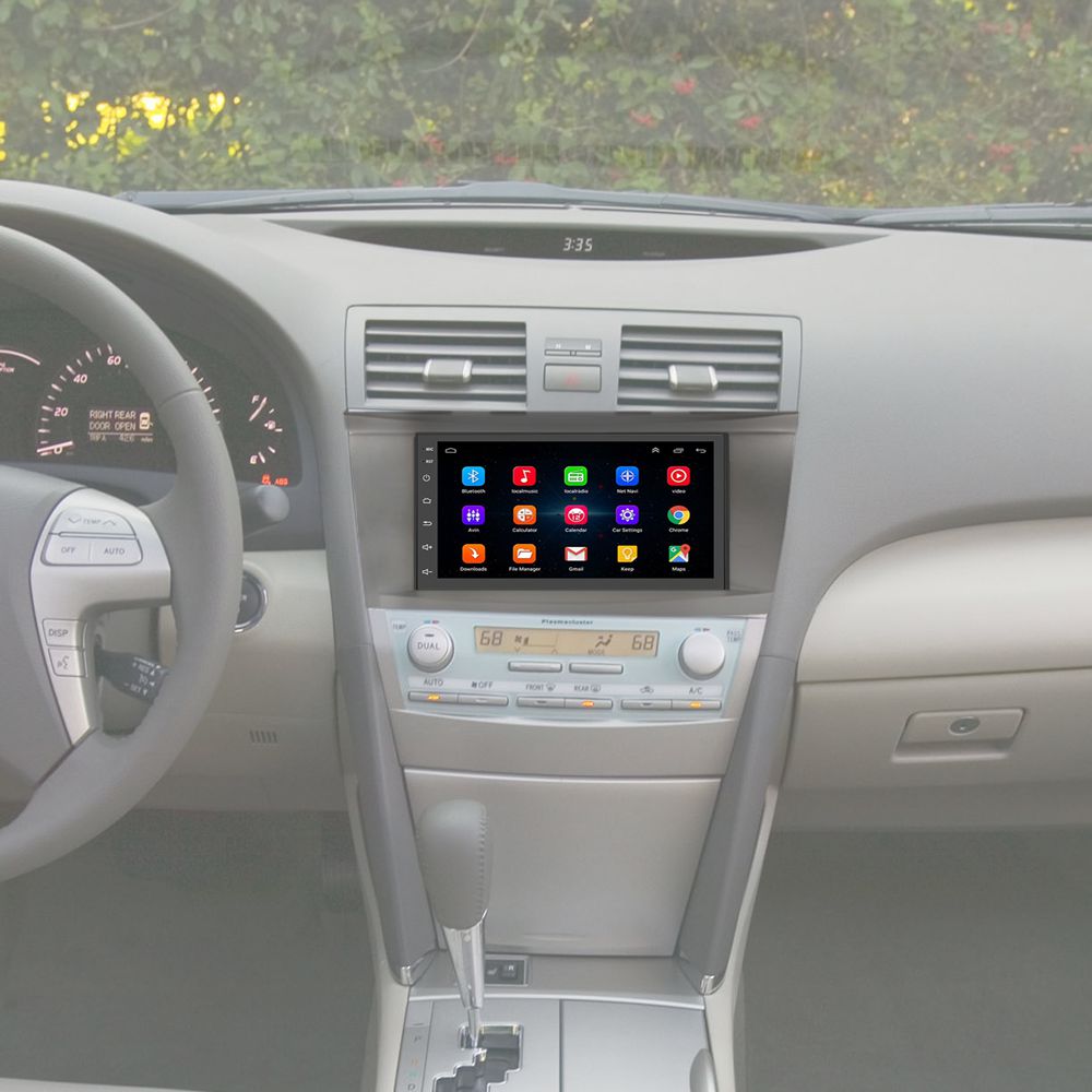 Kit Multimídia Android Toyota Camry 2006-2011 GPS TV Bluetooth - Ecarshop