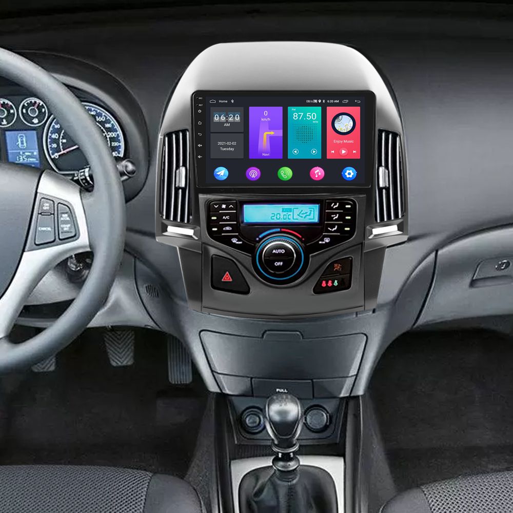 Kit Multimídia Android Hyundai I30 2009-2012 9" GPS TV Bluetooth - Ecarshop
