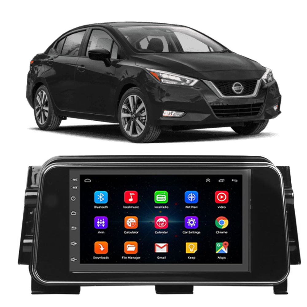Kit Central Multimídia Android Nissan Versa 2021-2022 - GPS TV Online ...
