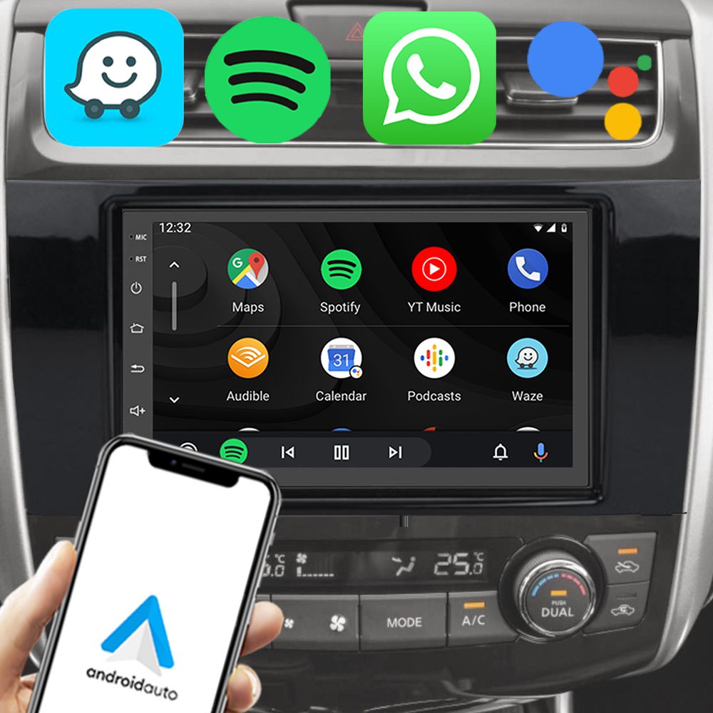 Kit Multimídia Android Nissan Altima 2013-2014 - 7