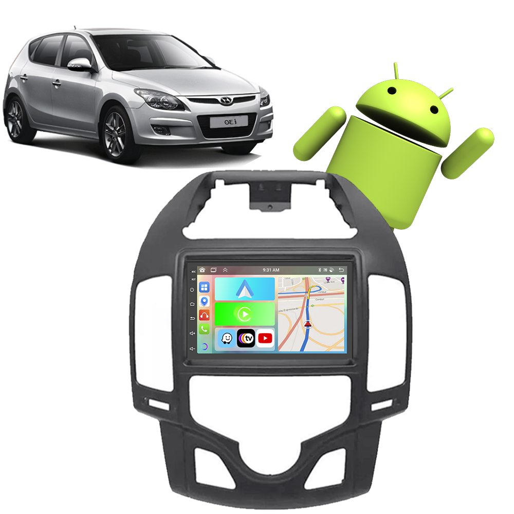 Kit Central Multimídia Hyundai I30 2009-2012 - 7" Android Auto Carplay ...