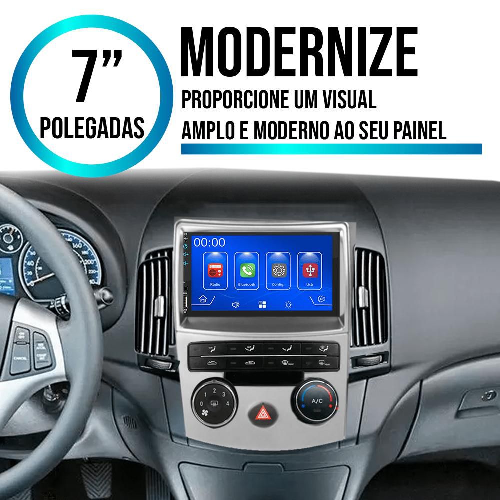 MP5 7 Polegadas CarPlay Android Auto Hyundai I30 2009-2012 + Câmera ...