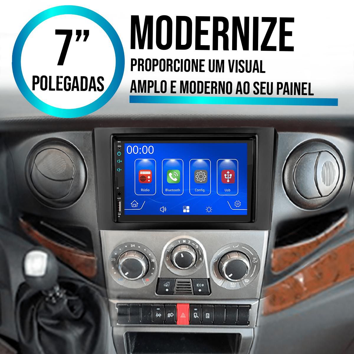 MP5 7 Polegadas CarPlay Android Auto Daily 2013-2019 + Câmera - Ecarshop