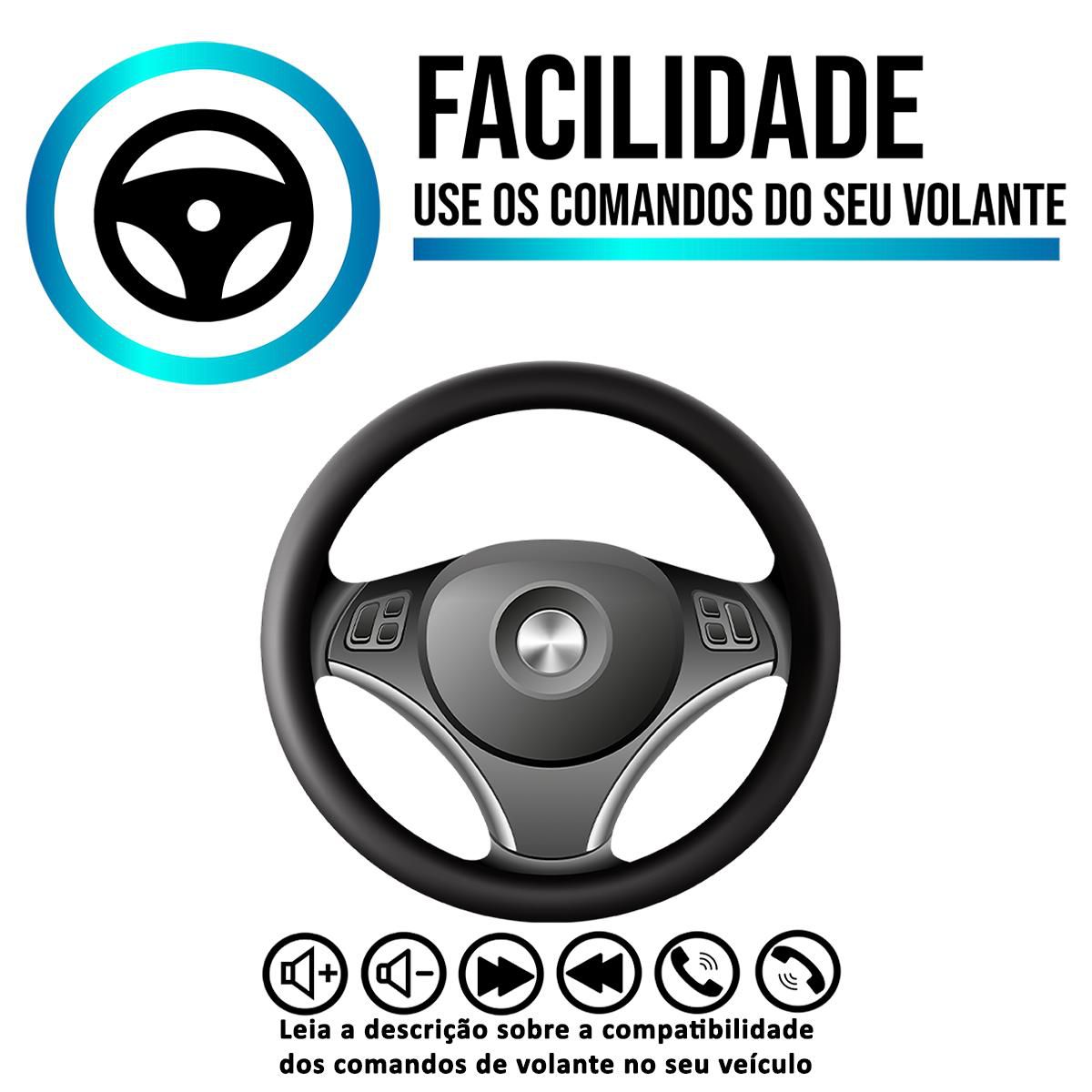 Reprodutor MP5 7" CarPlay Android Auto Chevrolet Corsa 1995-2016 - Ecarshop