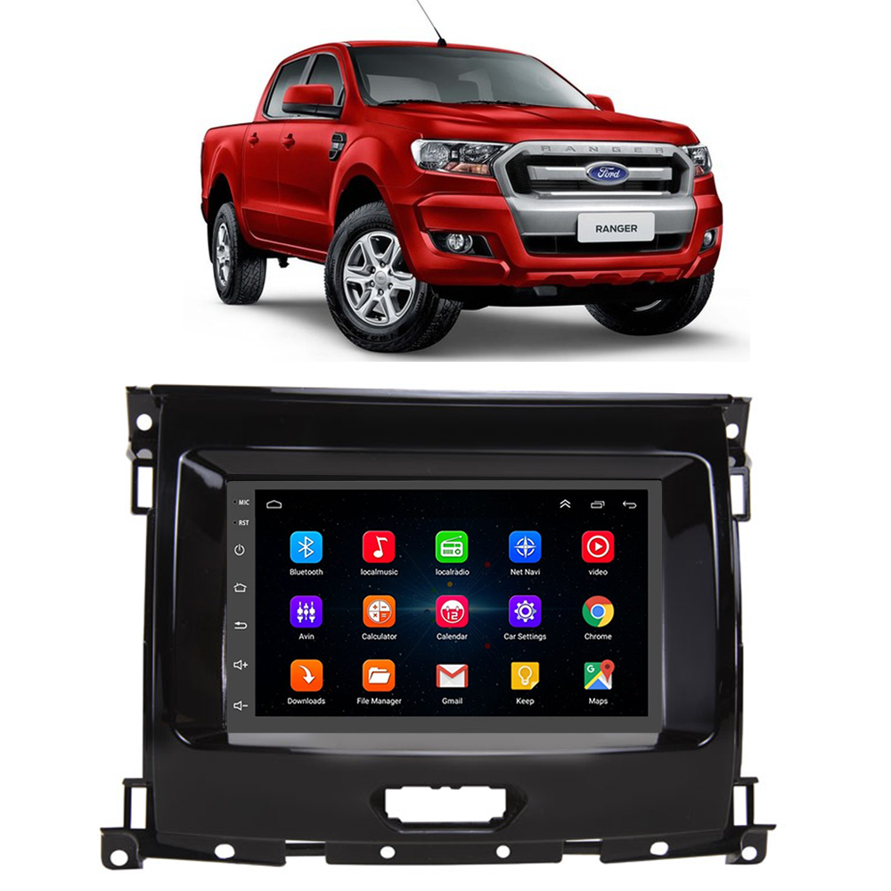 Kit Central Multimídia Android Ford Ranger 2017-2021 - GPS TV ONLINE ...