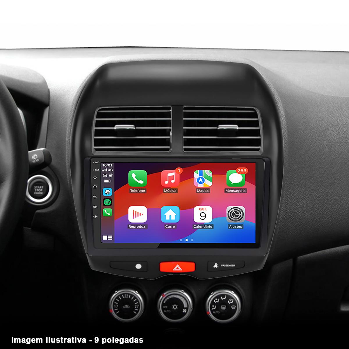 Moldura Painel Mitsubishi ASX 2010 a 2022 - Para Central
