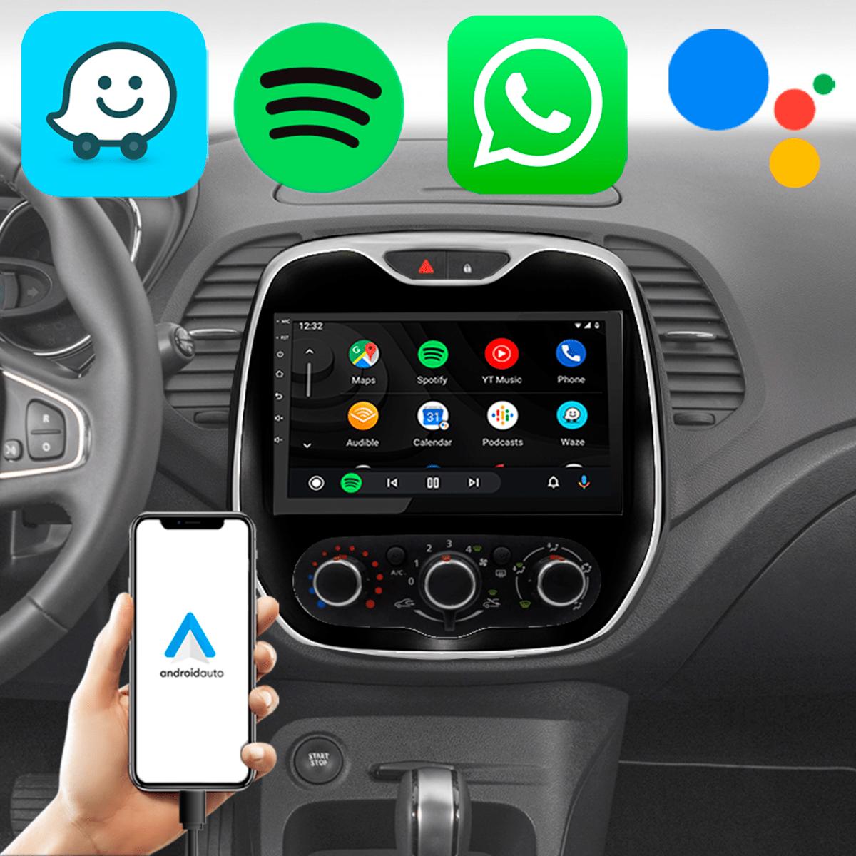 Central Multimídia Android Renault Captur 2017 2018 2022 - Ecarshop ...