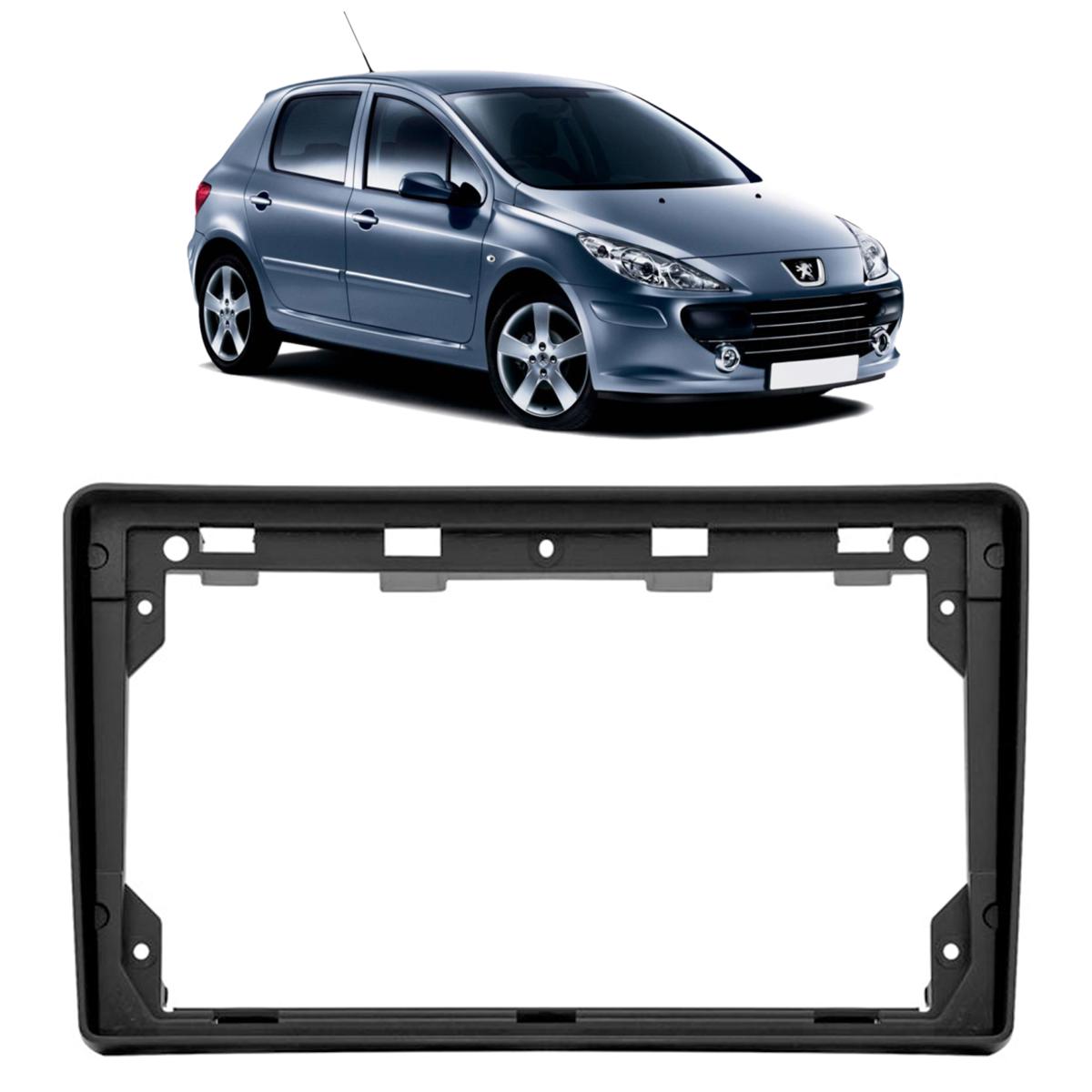Moldura Painel 9pol Citroen C3 Peugeot 307 2002 2004 2006 2008