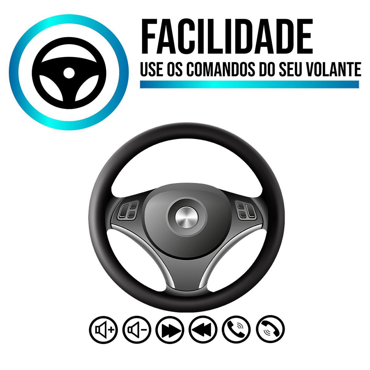 Kit Central Multimídia MP5 9 Polegadas CarPlay Celta 2006 a 2016 - Ecarshop