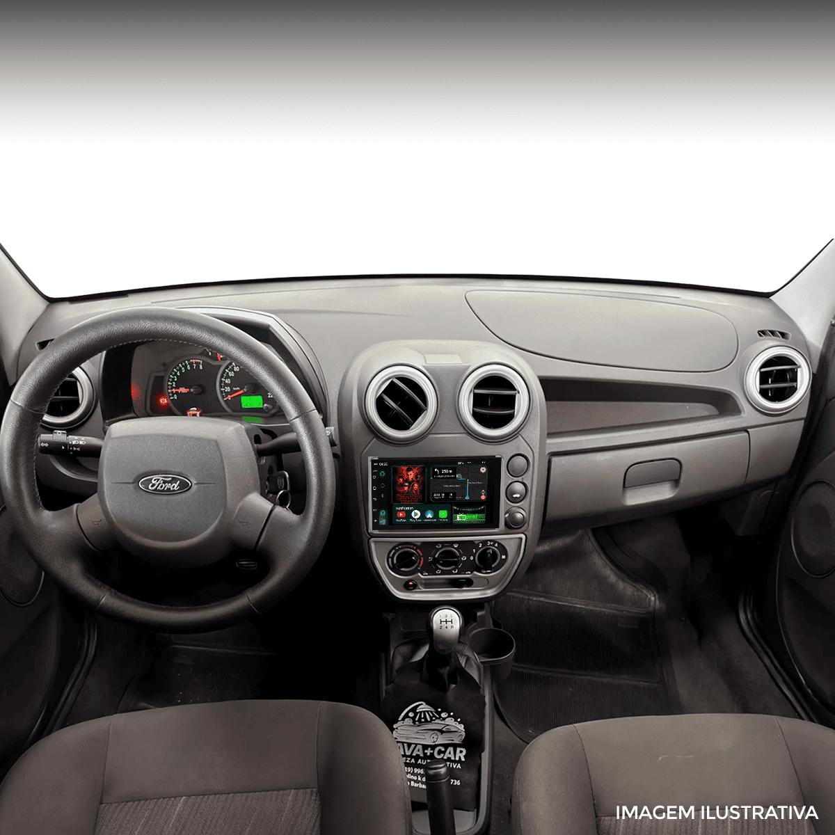 Central Multimídia 7” CarPlay Android Auto Ka 2009 2011 Ranger - Ecarshop