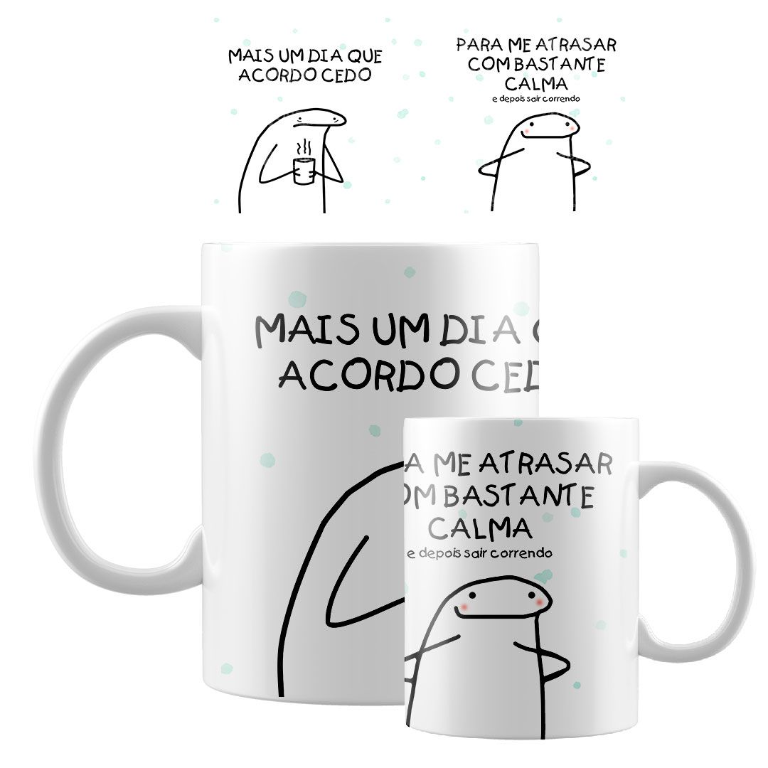 Caneca Frases que Pai Fala Bento Flork Feliz Dia Dos Pais