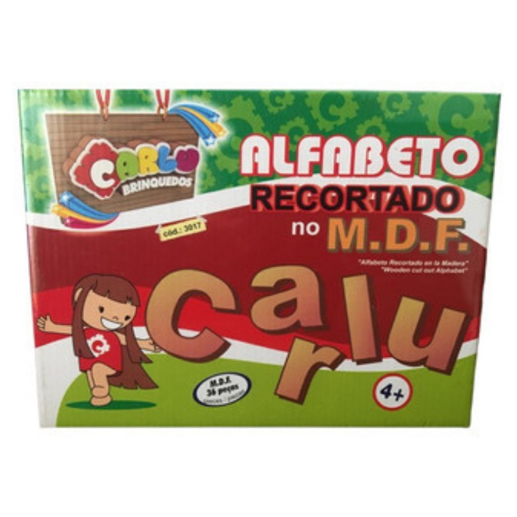 Alfabeto,Recortado,Pequeno, - Brinquedos E Jogos Pedagógicos e Educativos