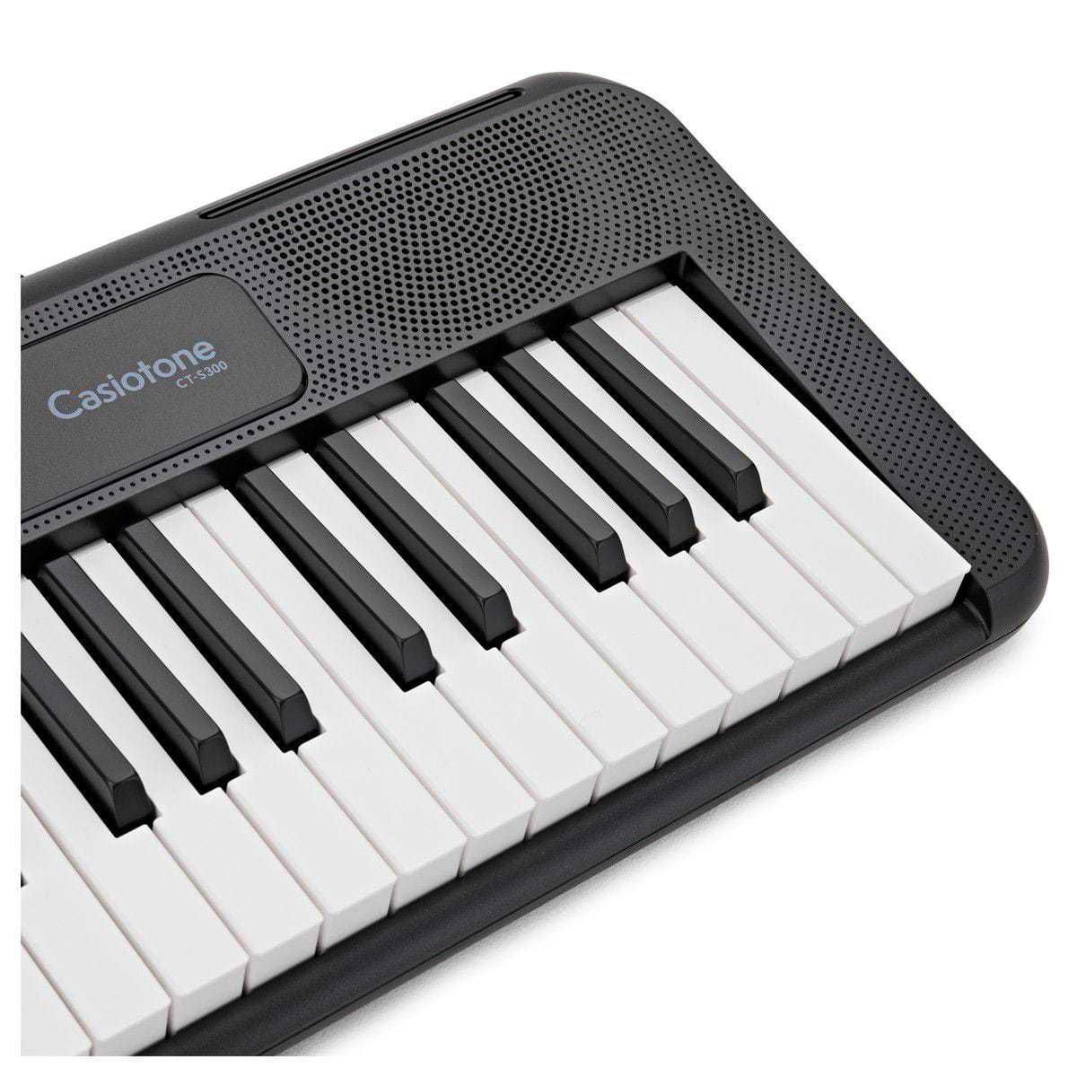 Teclado Casio CT-S300 com Suporte e Capa em até 10x | Super Sonora