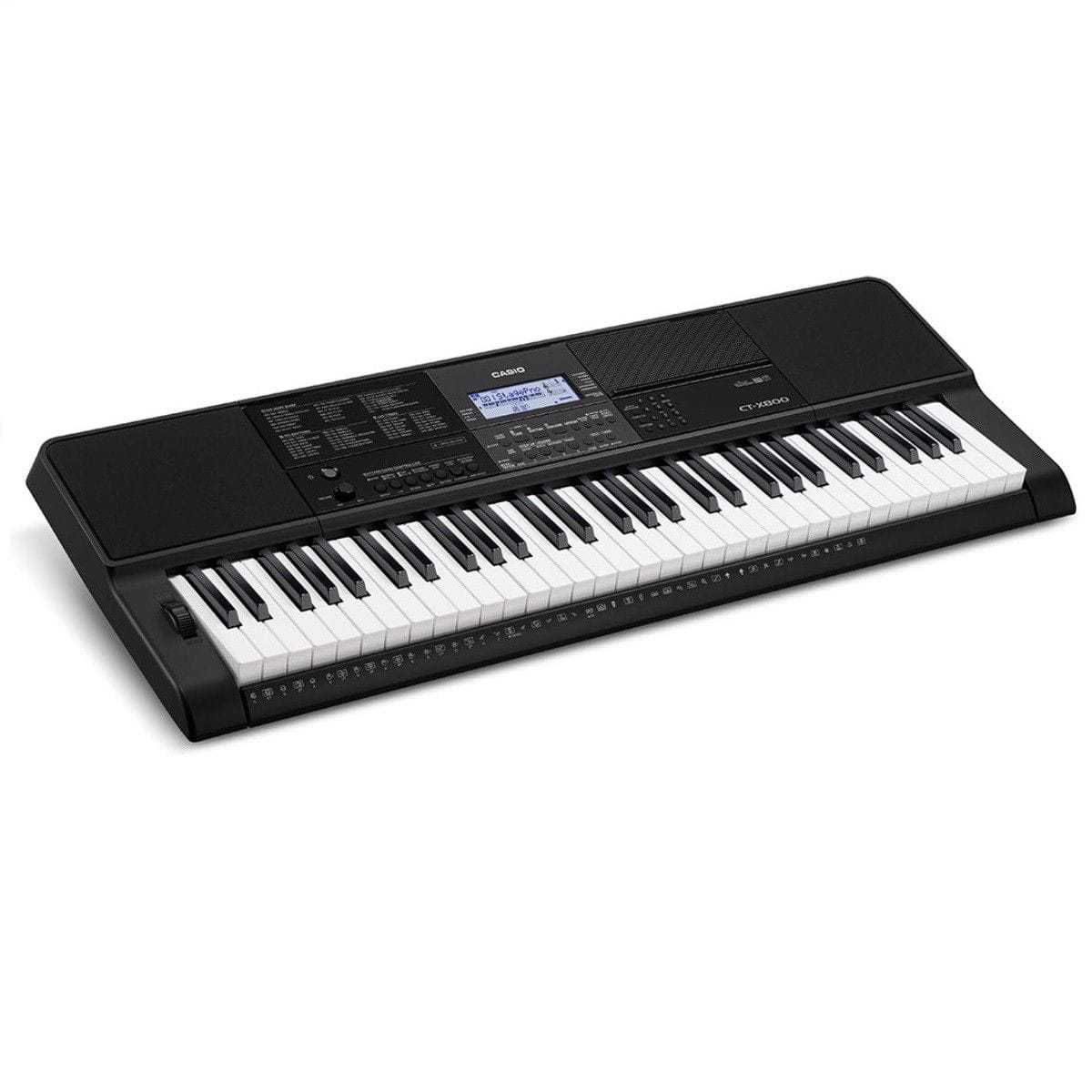 Teclado Musical Casio CTX800 Kit Com Suporte E Banqueta - Super