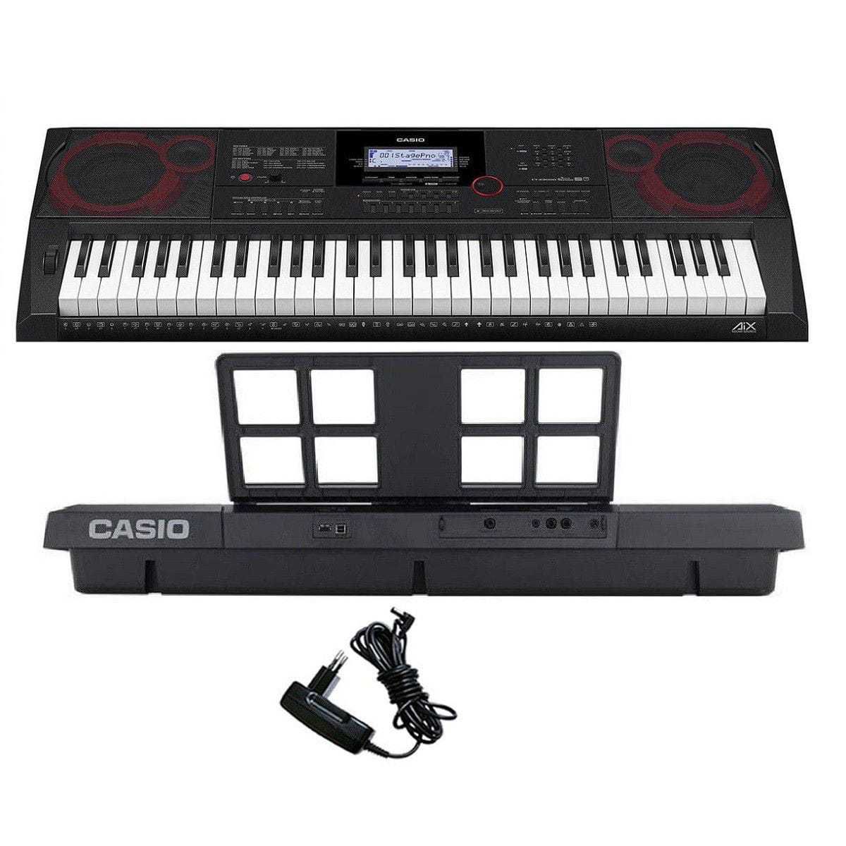 Teclado CT X3000 Casio com Suporte e Pedal - Super Sonora - Super