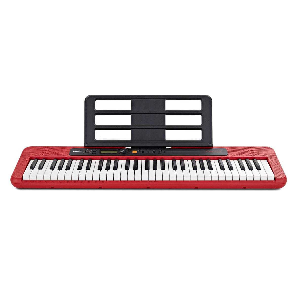 Teclado Casio CTS200 vermelho com Suporte em X - Super Sonora