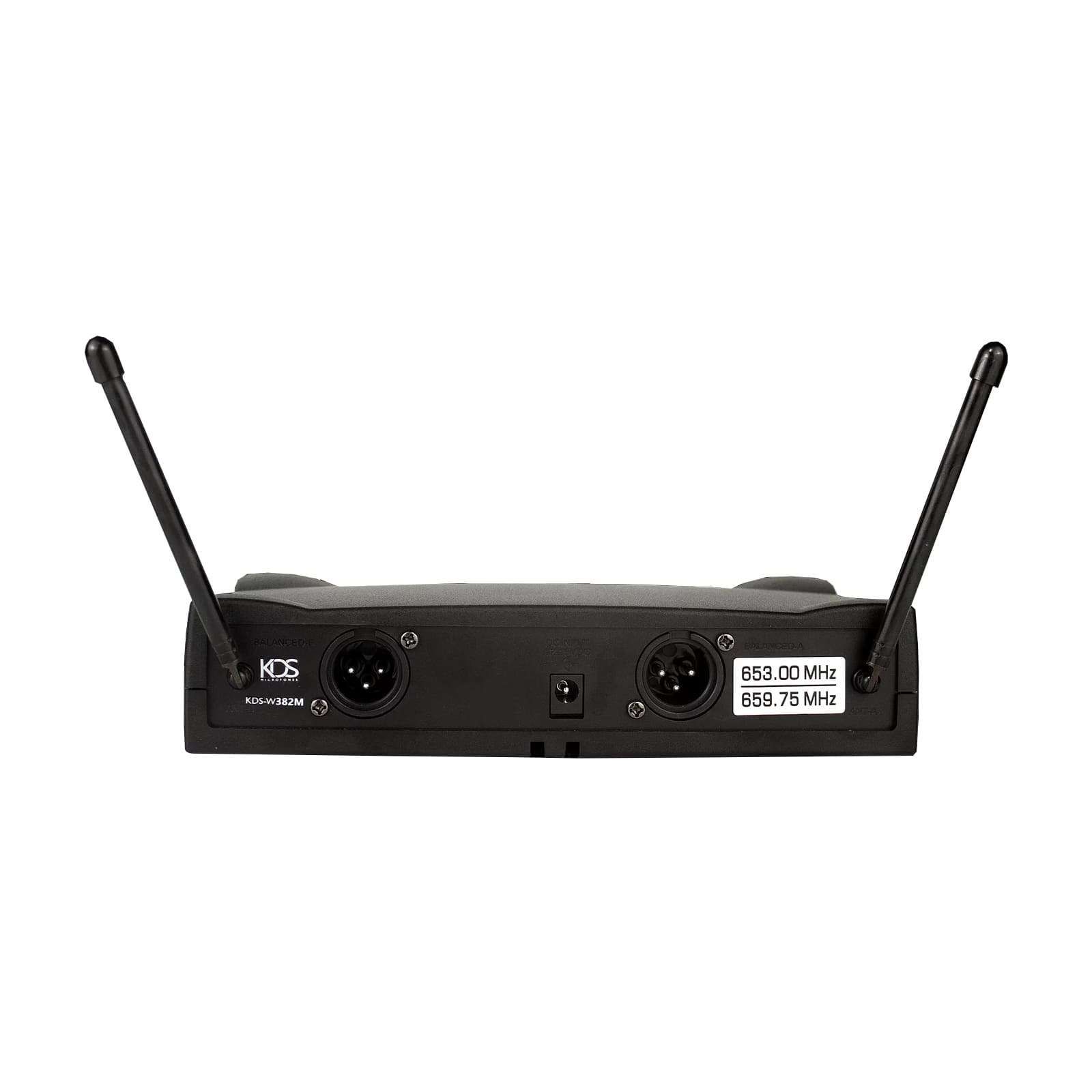 Microfone Sem Fio Duplo Soundvoice MM-150SF - Super Sonora - Super